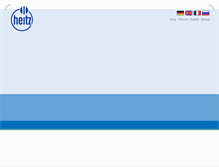 Tablet Screenshot of heitz.de